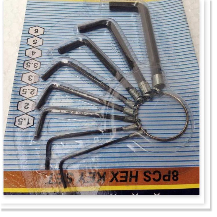 Bộ 8 cây khóa mở ốc vít lục giác