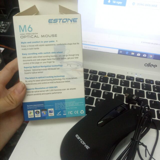 Chuột có dây Estone