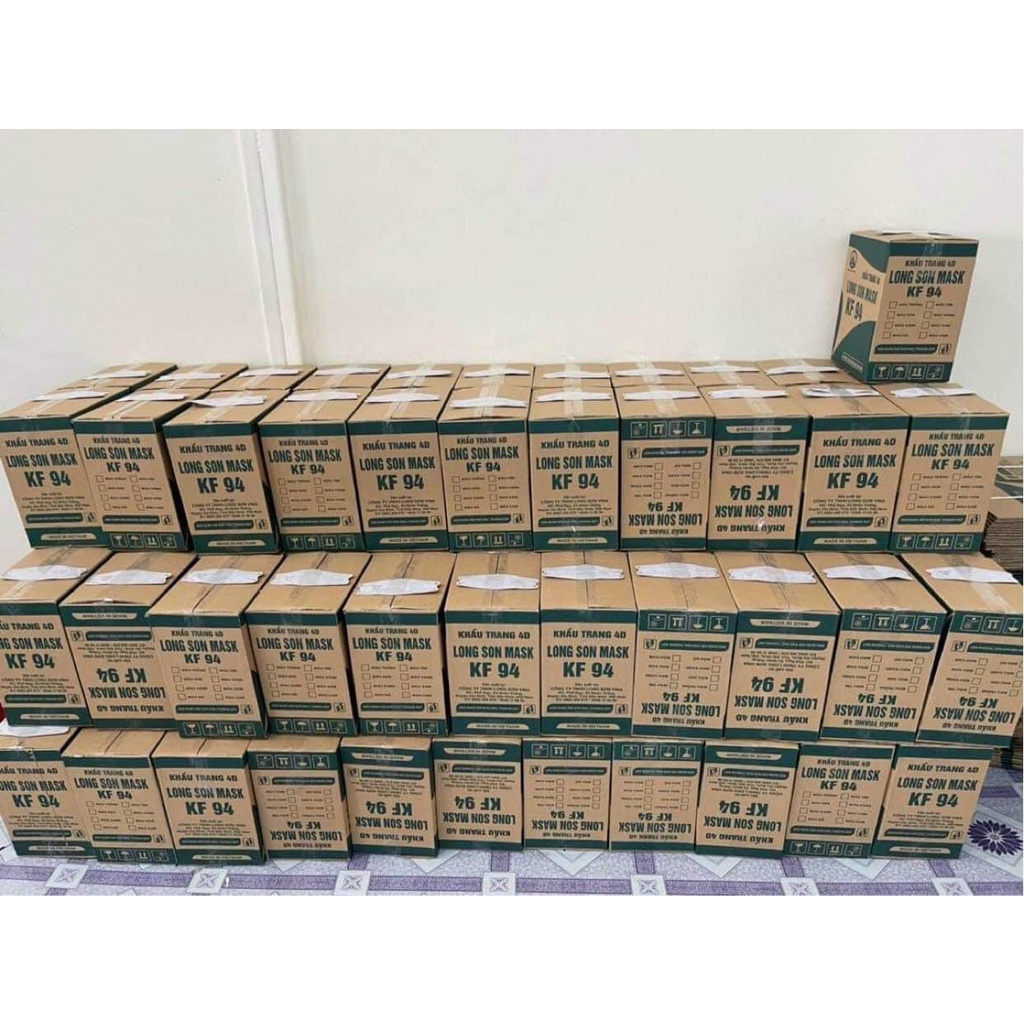 Thùng 300 Khẩu Trang KF94 LS MASK 4D  - Có Chứng Nhận - Cam kết Chính Hãng