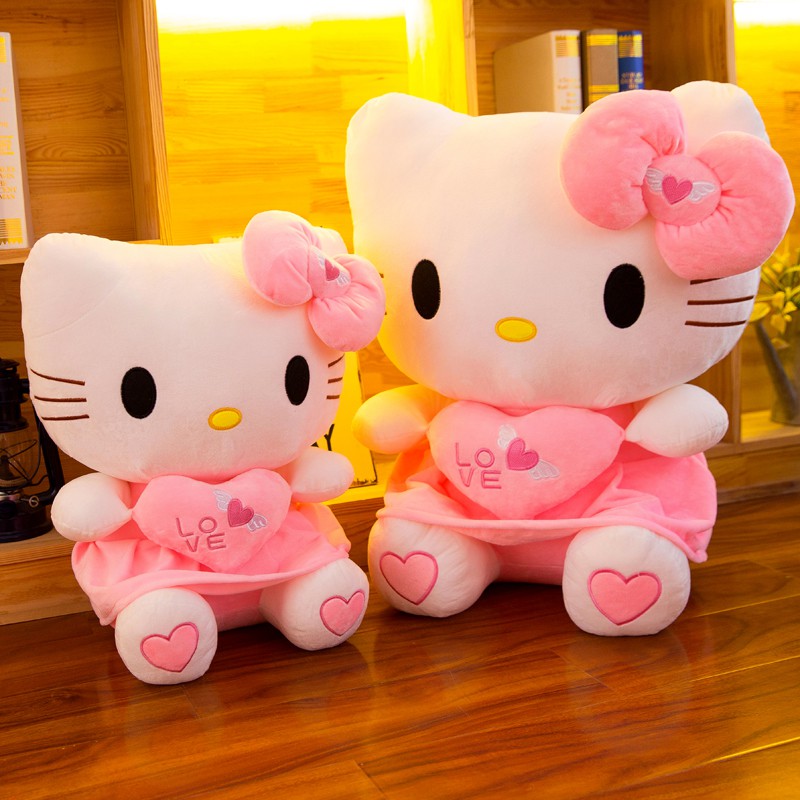 Gấu Bông Mèo Kitty Thiên Thần kích thước 35-45cm PIKAA