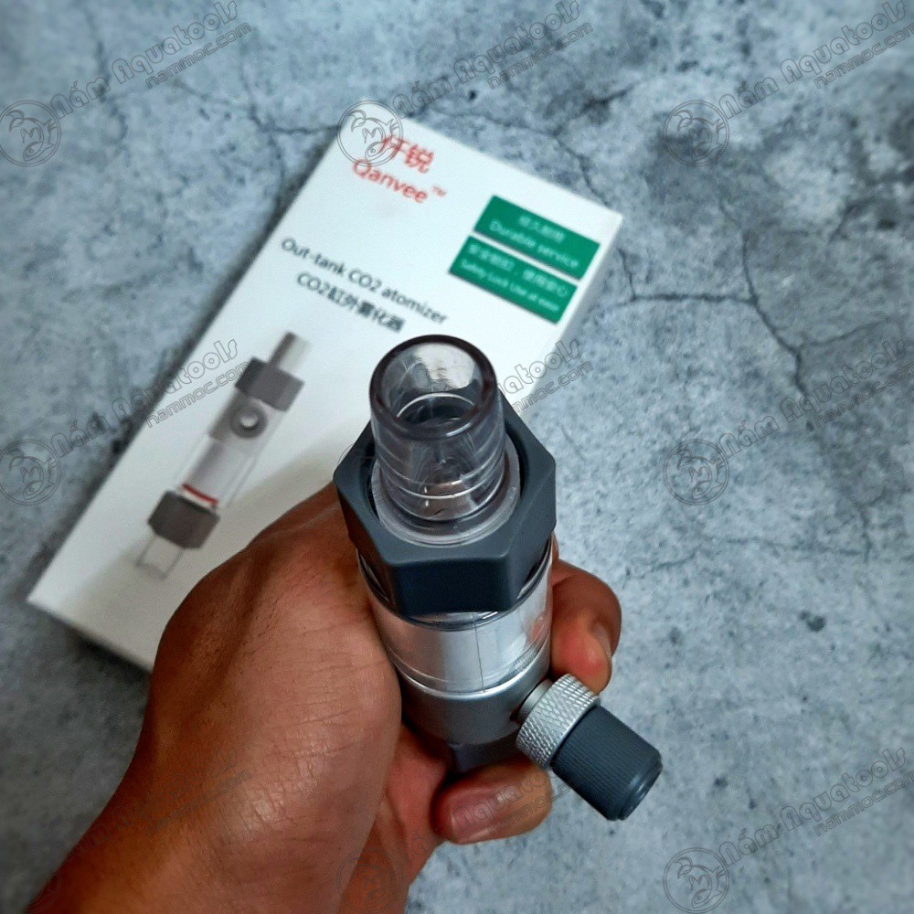 [Mã PET50K giảm Giảm 10% - Tối đa 50K đơn từ 250K] Bộ Trộn CO2 Qanvee - Bộ Trộn Sứ Nhỏ Gọn, Hiệu Quả Cho Bể Thuỷ Sinh