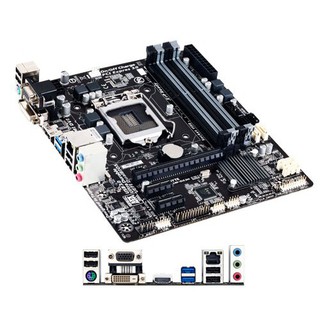 Mainboard máy tính Socket 1150 :  Gigabyte B85M - D3V 4 KHE RAM Cao Cấp