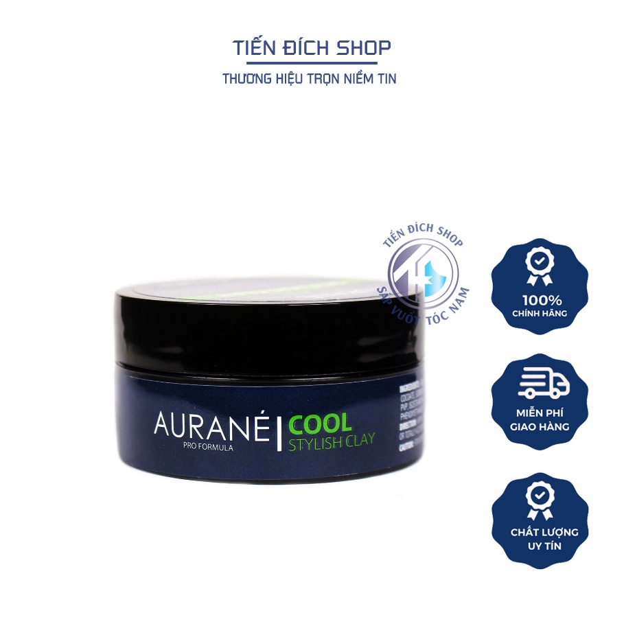 Sáp vuốt tóc nam Aurane Cool Stylish Clay 80ml Pháp - Tiendichshop - Sapvuototcnam