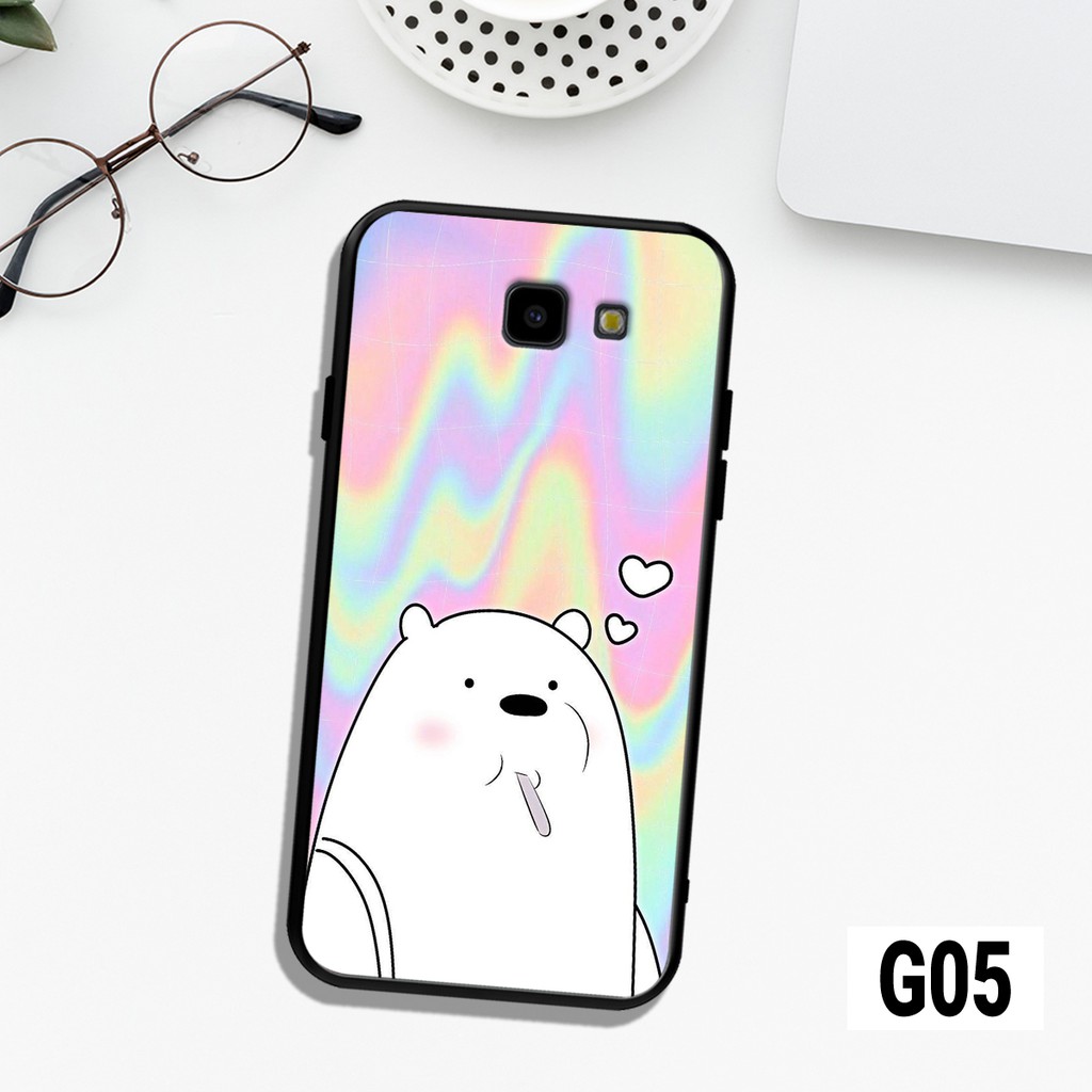 ỐP LƯNG SAMSUNG A3 2017/A320 - A5 2017/A520 - A7 2017/A720 IN HÌNH GẤU WE BARE BEARS