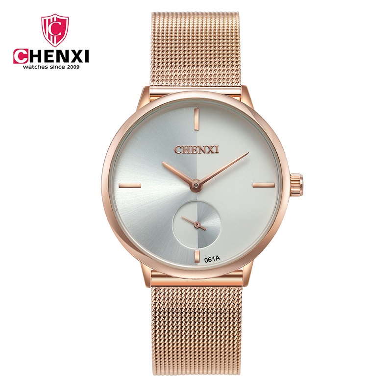 Đồng Hồ Đeo Tay CHENXI Dây Thép Siêu Mỏng Thời Trang Cho Nữ