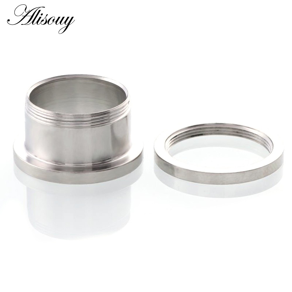 Alisouy 1 Cặp Nút Nong Tai Bằng Thép Không Gỉ
