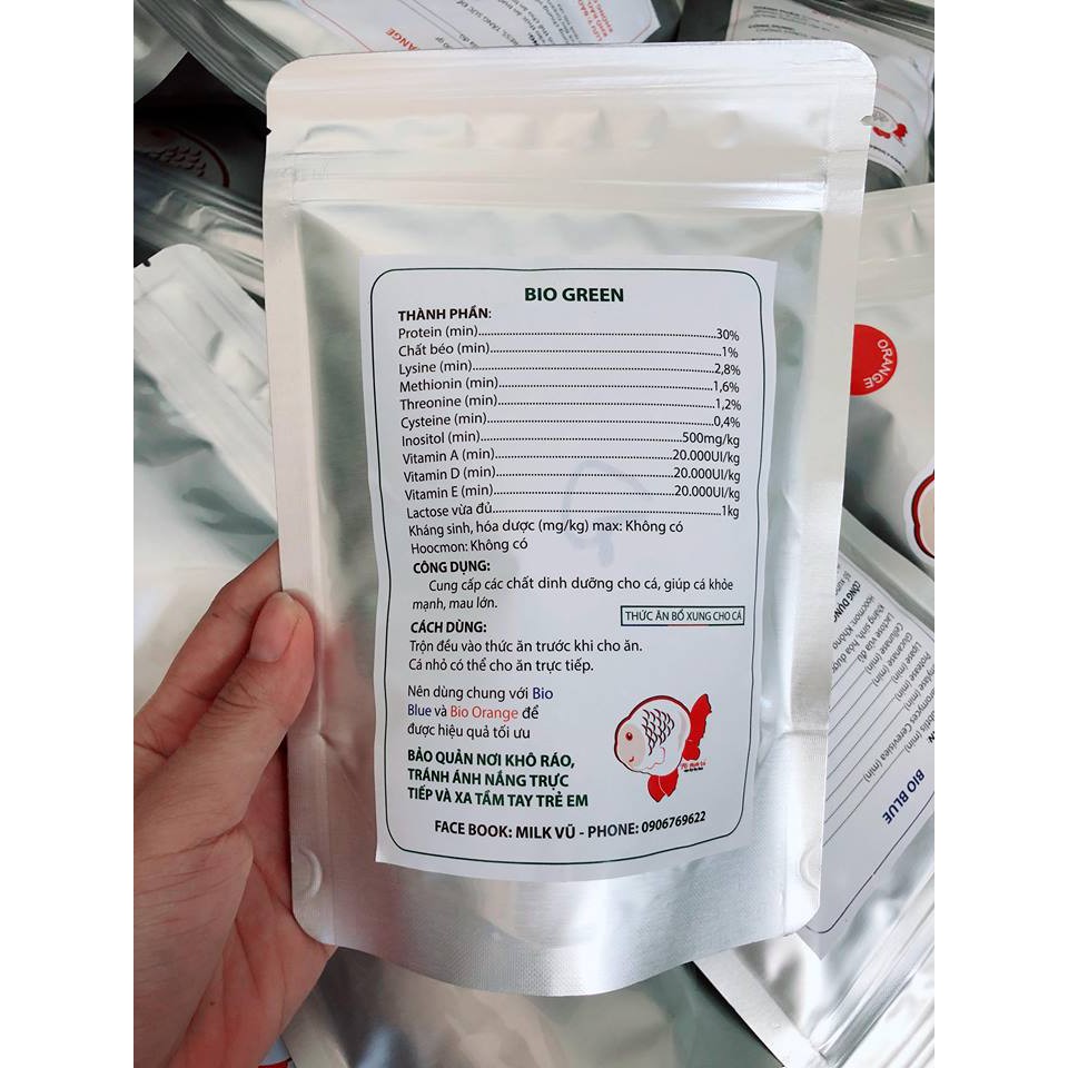 Thức ăn bổ sung cho cá- BIO GREEN