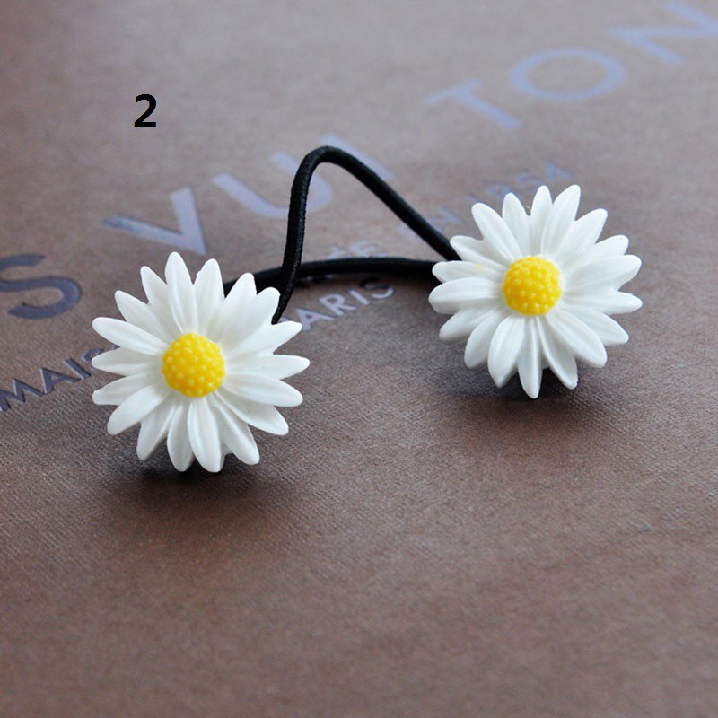 Kẹp tóc kim loại hình hoa xinh xắn cho nữ