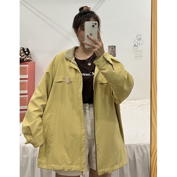 [2HAND] Áo khoác kaki dù Jacket 2hand