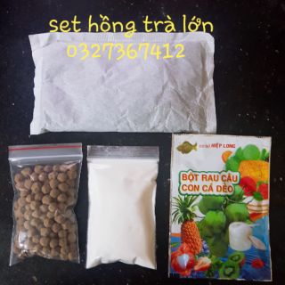 Set nguyên liệu làm Hồng trà sữa Đài Loan chuẩn vị