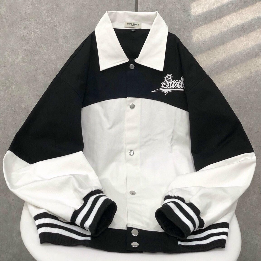 Áo Khoác Bomber BOB Jacket Form Rộng Vải Kaki Unisex