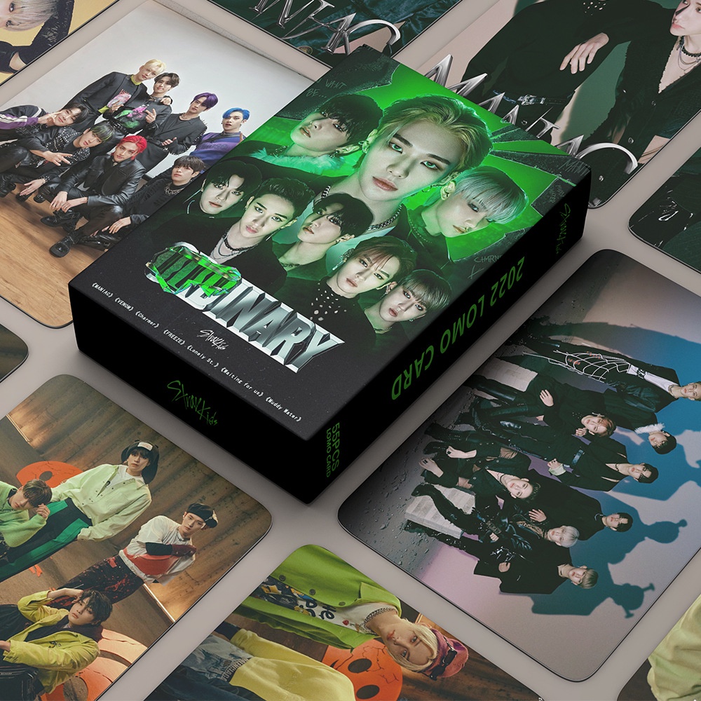 54 Ảnh Thẻ Hình Nhóm Nhạc KPOP Stray Kids 2022