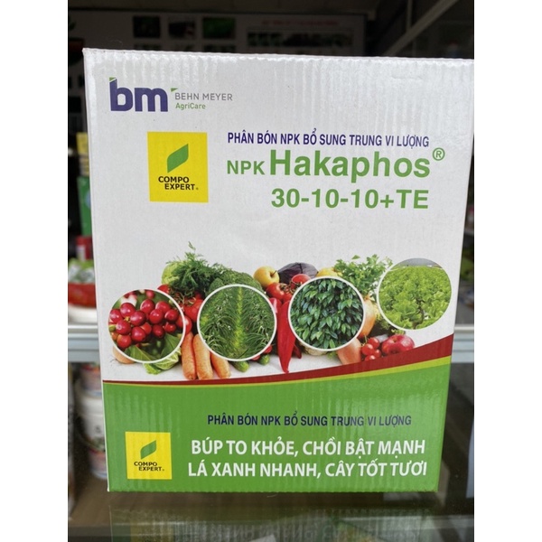 Phân bón lá NPK Hakaphos 30-10-10+TE