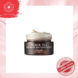 Fresh black tea firming and de-puffing eye cream - kem mắt trà đen