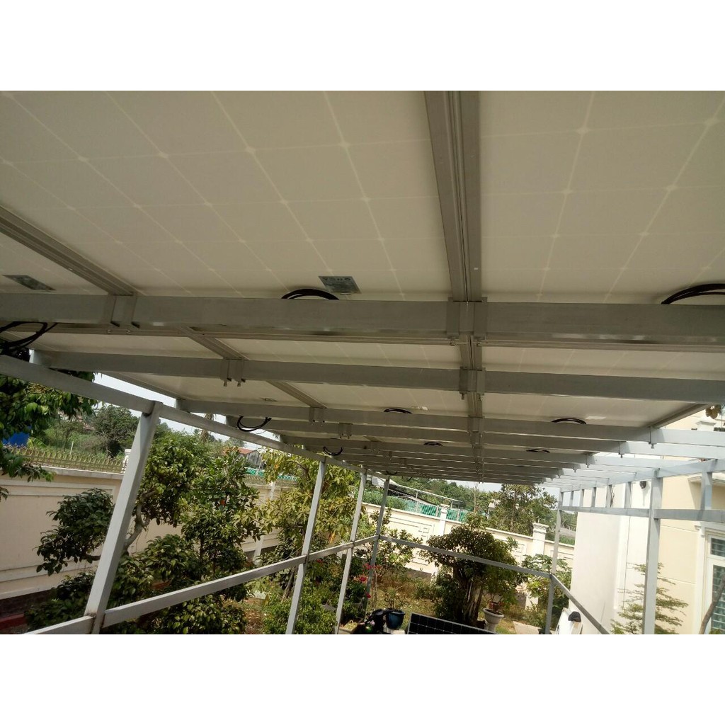 10 BỘ Kẹp kín nước làm mái che bằng pin năng lượng mặt trời