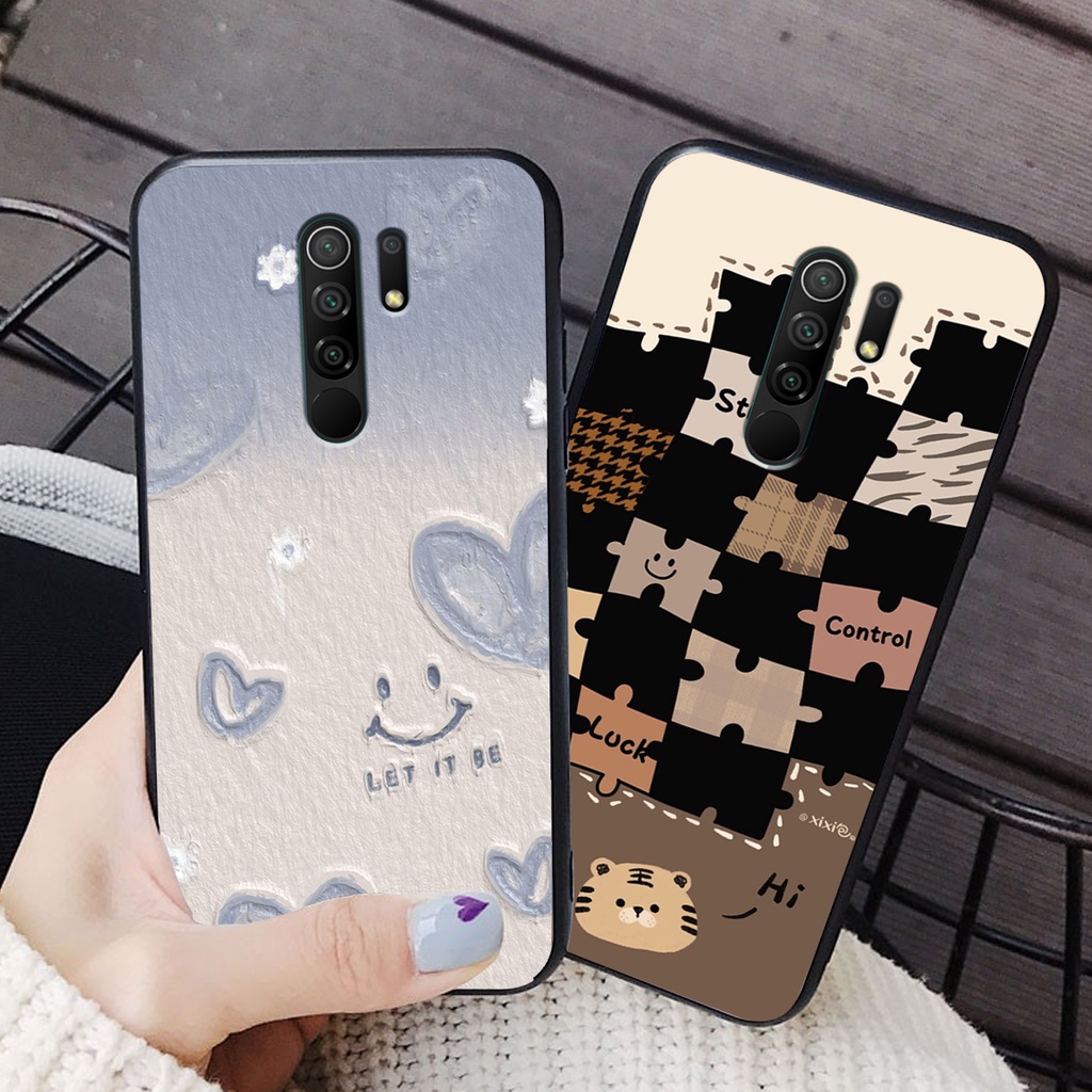 Ốp lưng Xiaomi REDMI 9 in hình cao cấp mẫu kẻ caro,mikenbe@r siêu hot
