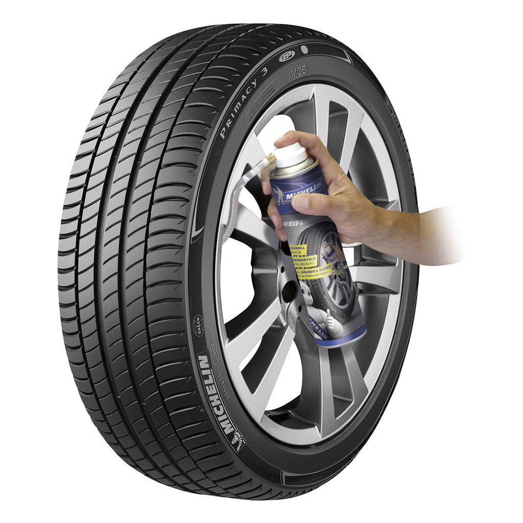 Chai Vá Lốp Ô Tô Mô Tô Xe Máy Khẩn Cấp Michelin 92423 Emergency Puncture Repair dung tích 500ml (hành chính hãng)