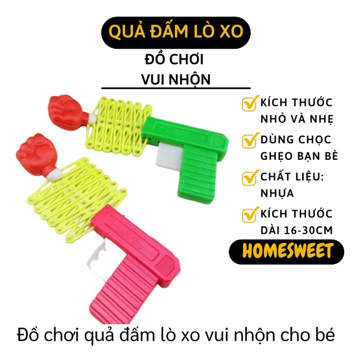 Đồ Chơi Quả Đấm Lò Xo - Đồ Chơi Cho Bé Giải Trí, Thân Thiện Môi Trường 6729