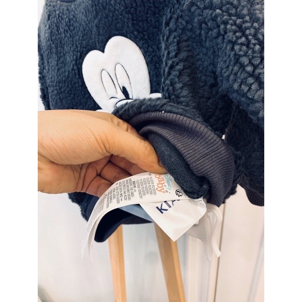 Áo nỉ lông Kiabi Disney Mickey cho bé