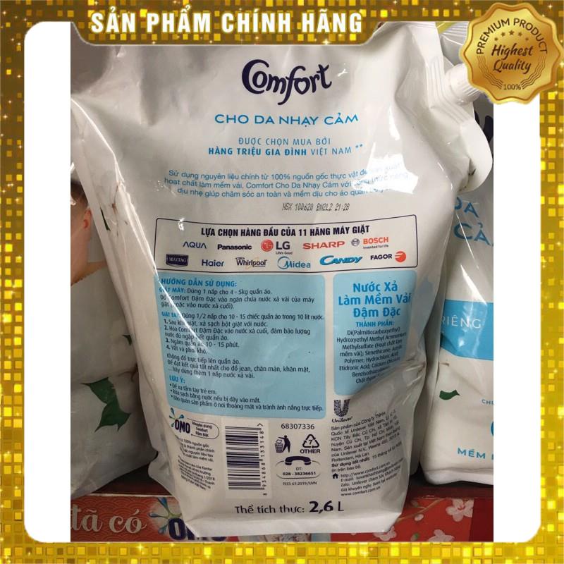 Nước xả vải Comfort cho da nhạy cảm 2,6 L