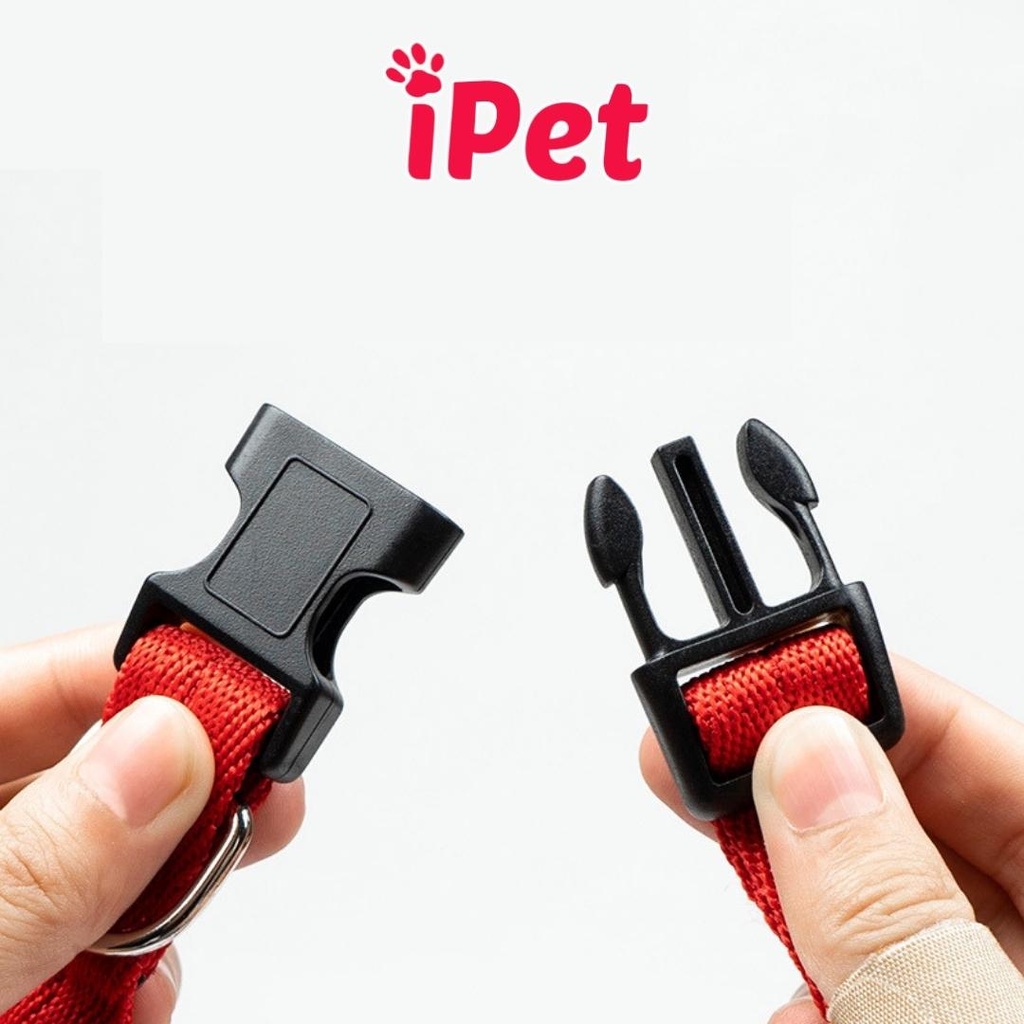 Dây Dắt Kèm Đai Người Cho Chó Mèo Có Mút Cầm Tay - iPet Shop
