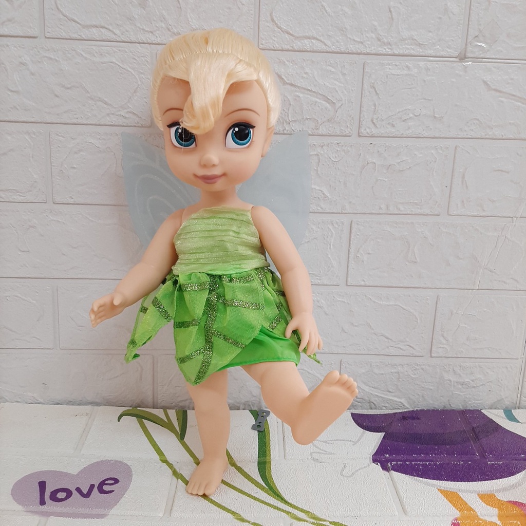 {Xã Kho 2 mã} Búp Bê Nàng Tiên Tinker Bell Disney Animator 39 cm Chính Hãng