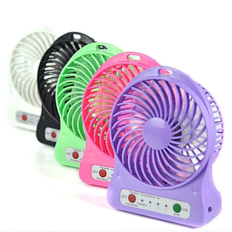 Quạt tích điện mini giá xưởng