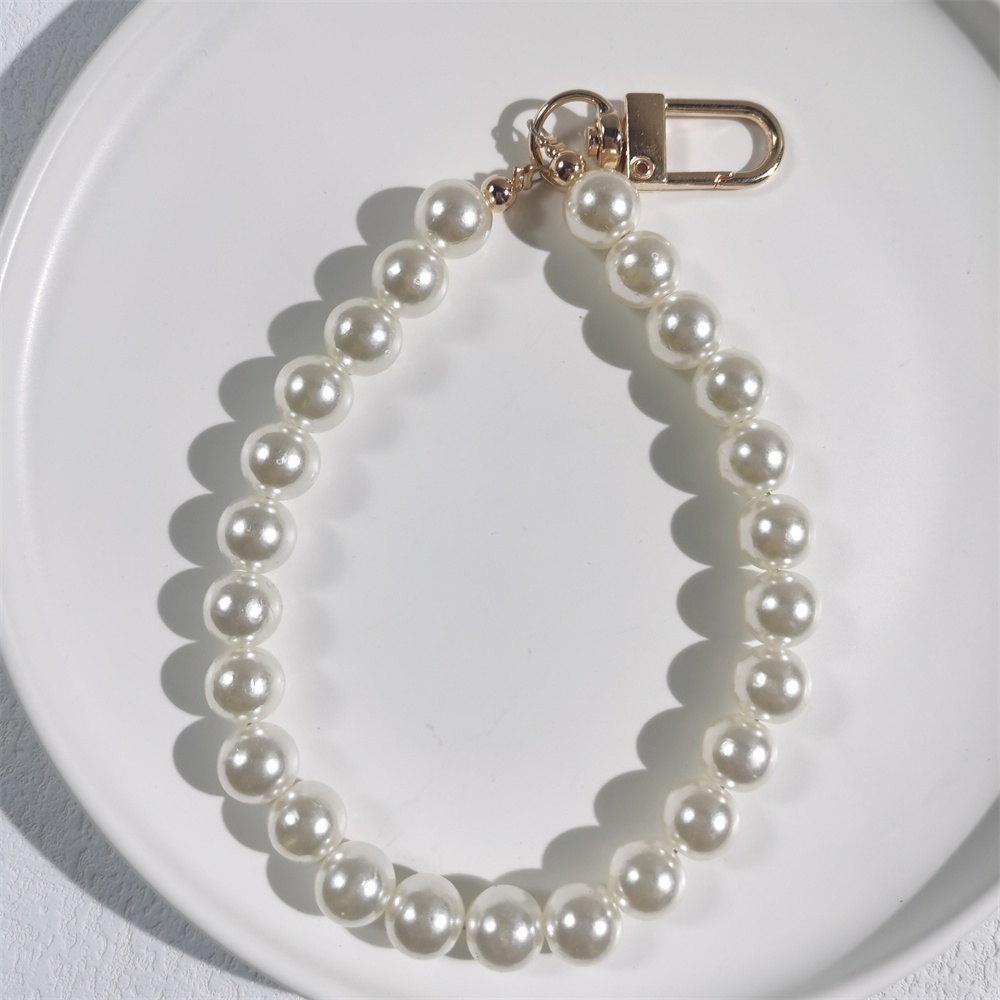 Móc Khóa Ngọc Trai Cho Tai Nghe Airpods / Điện Thoại