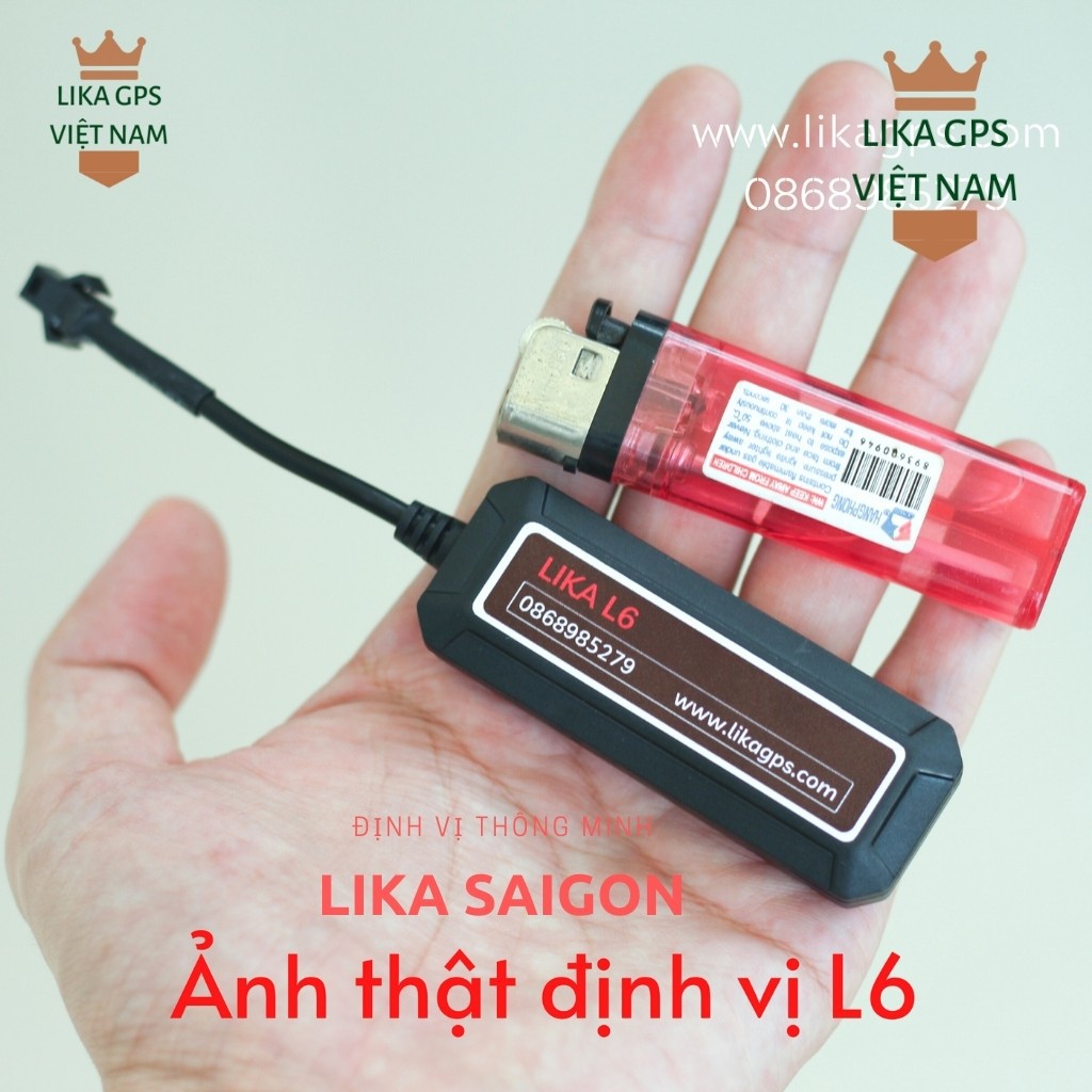 Thiết bị định vị xe máy, ô tô LIKA L5, L6, L8a, L8a 4G, L9 4G độ chính xác cao, lắp trực tiếp vào xe, bảo hành 1 năm