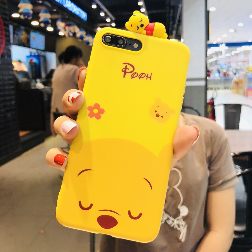 [ SAMSUNG ] Ốp Lưng Silicon Pooh &amp; Tiger - B083