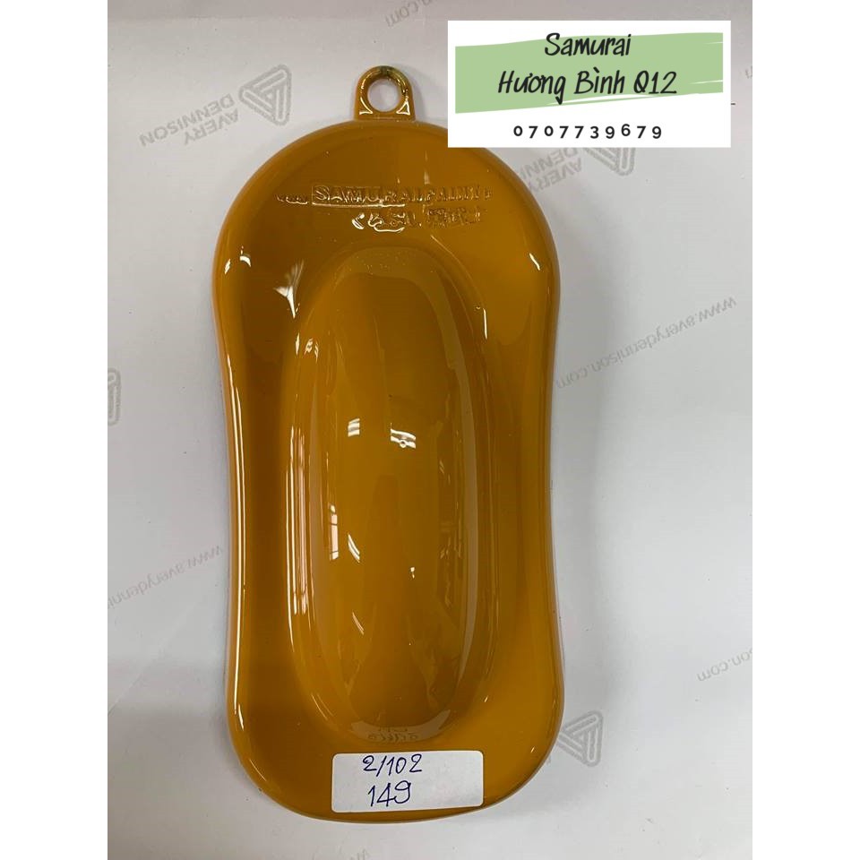 Sơn xịt Samurai màu Vàng Taxi - 149 (400ml)