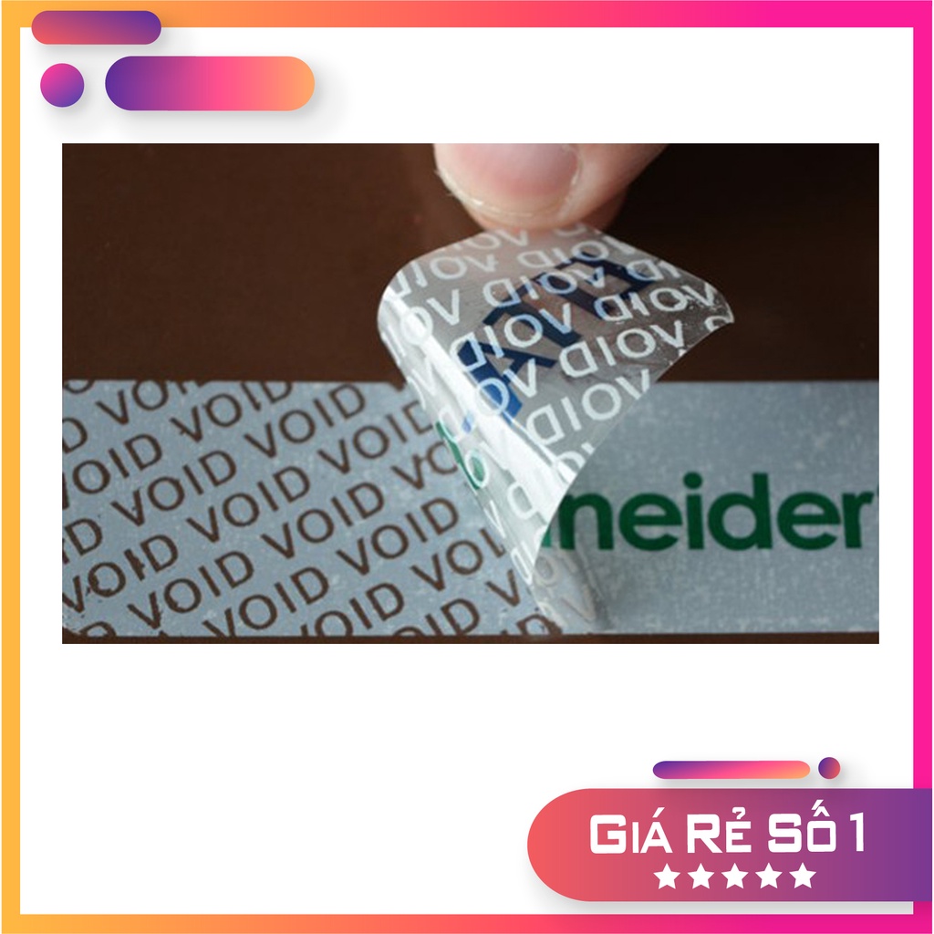 480 tem BẢO MẬT CHỐNG GỠ 3x1CM - VOID in theo yêu cầu