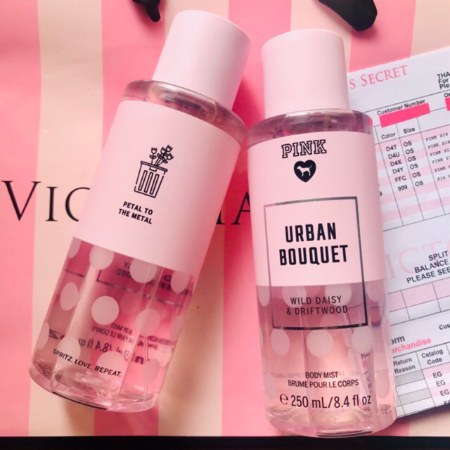 [BST Pink] Xịt Thơm Toàn Thân Nước Hoa Body Mist Victoria Secret Mùi Pink Năng Động Full Size 250ml | Thế Giới Skin Care