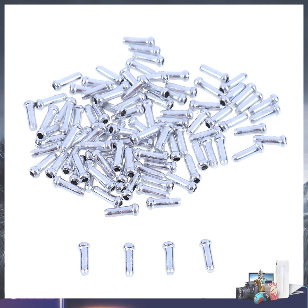 Set 100 đầu bọc dây phanh xe đạp