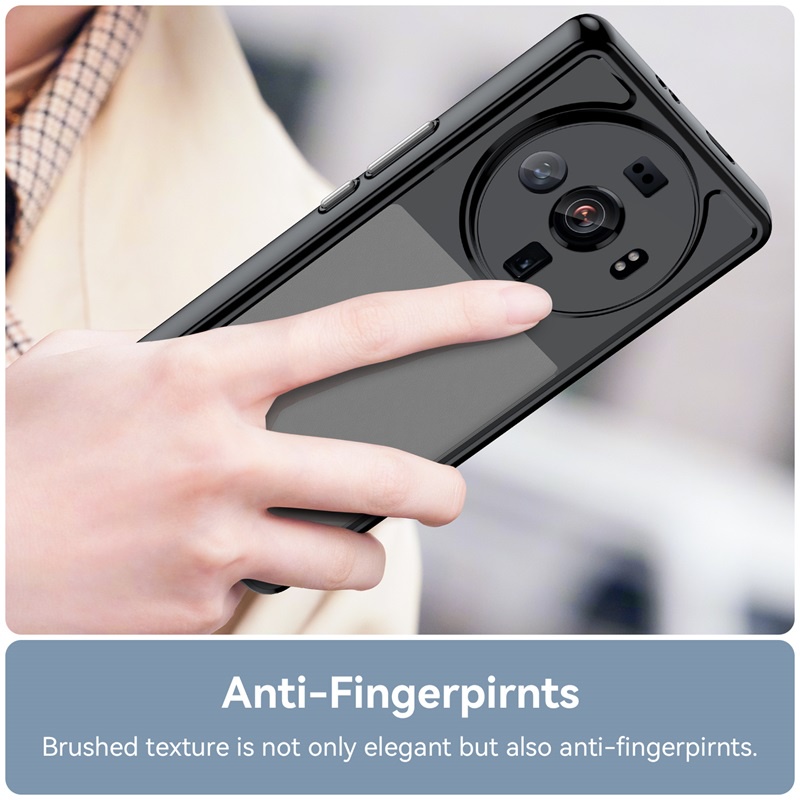 Ốp Điện Thoại PC + Silicone Trong Suốt Chống Sốc Cho Xiaomi 12 S 12S Ultra 12X Pro Lite 5G