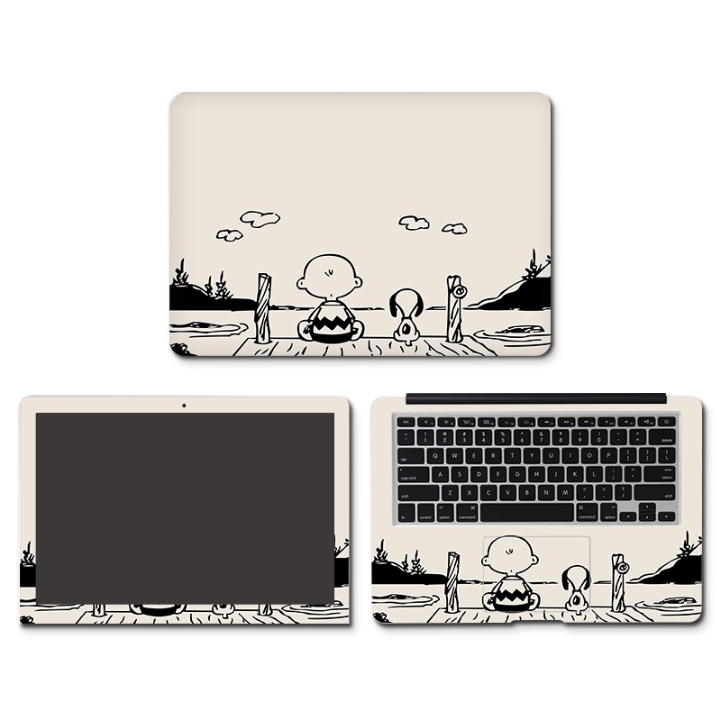 3 CÁI TỰ LÀM Phim Hoạt Hình Anime Da Máy Tính Xách Tay Dán Máy Tính Xách Tay 10-17 inch Đề Can Trang Trí Máy Tính Xách Tay Dễ Thương cho Asus, Lenovo, HP