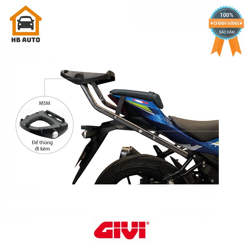 Baga Givi Đặc Biệt Cho Xe Suzuki SRV GSX R150/ S150