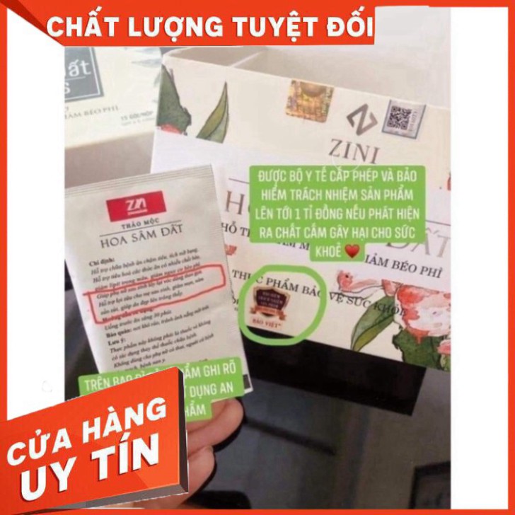 TRÀ THẢO MỘC HOA SÂM ĐẤT