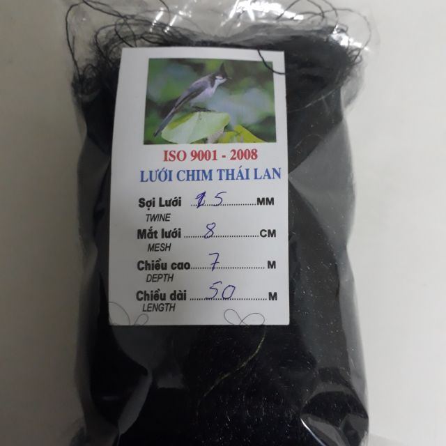 Lưới bắt chim tàng hình thái lan bắt cu, cò, vạc