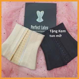Đai nịt bụng latex 9 xương thông hơi cao cấp siêu định hình