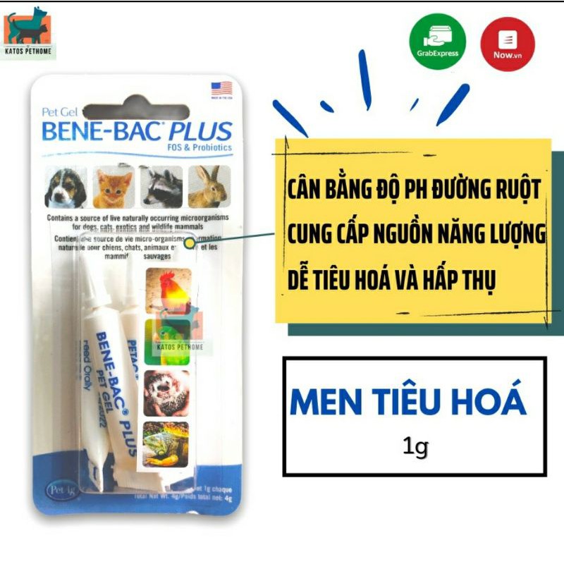 Gel hỗ trợ tiêu hóa Bene Bac Gel 1g