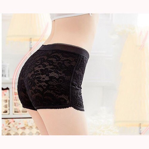 Quần Lót Nữ Cotton, Quần Mặc Váy Ren Hoa Giãn 4 Chiều Thoải Mái Thấm Hút Tốt Hieu Store24h - 2019