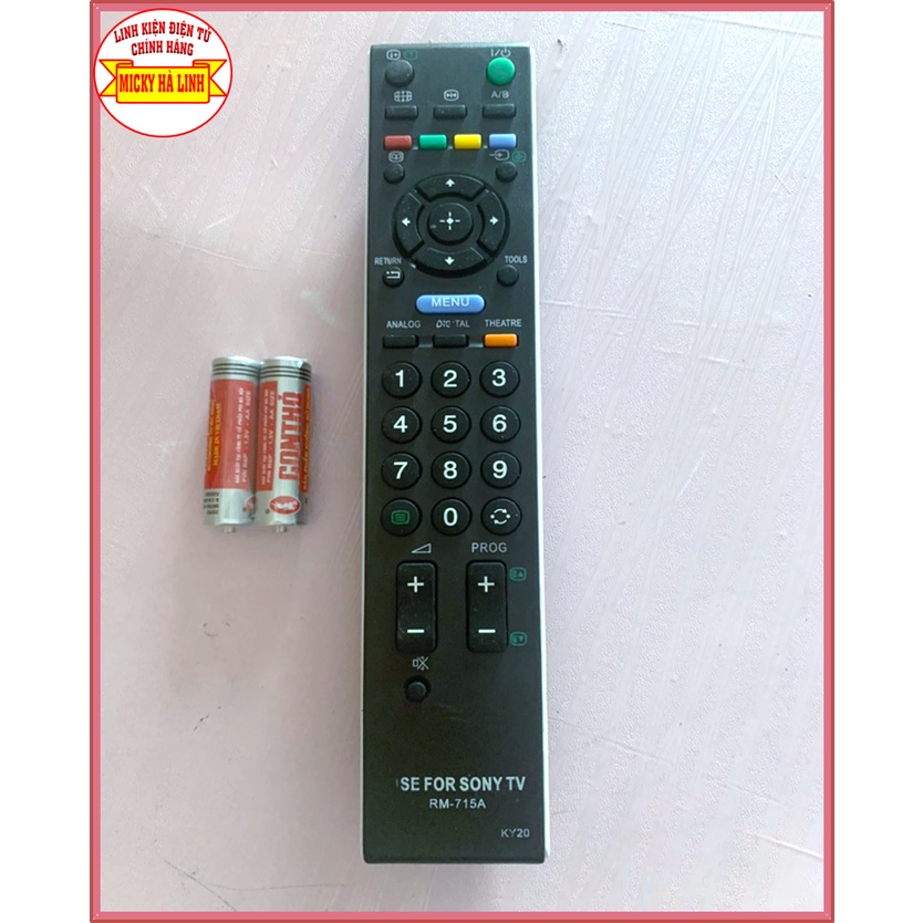 Điều khiển tivi SONY, remote tivi sony dùng được cho tivi hiệu SONY