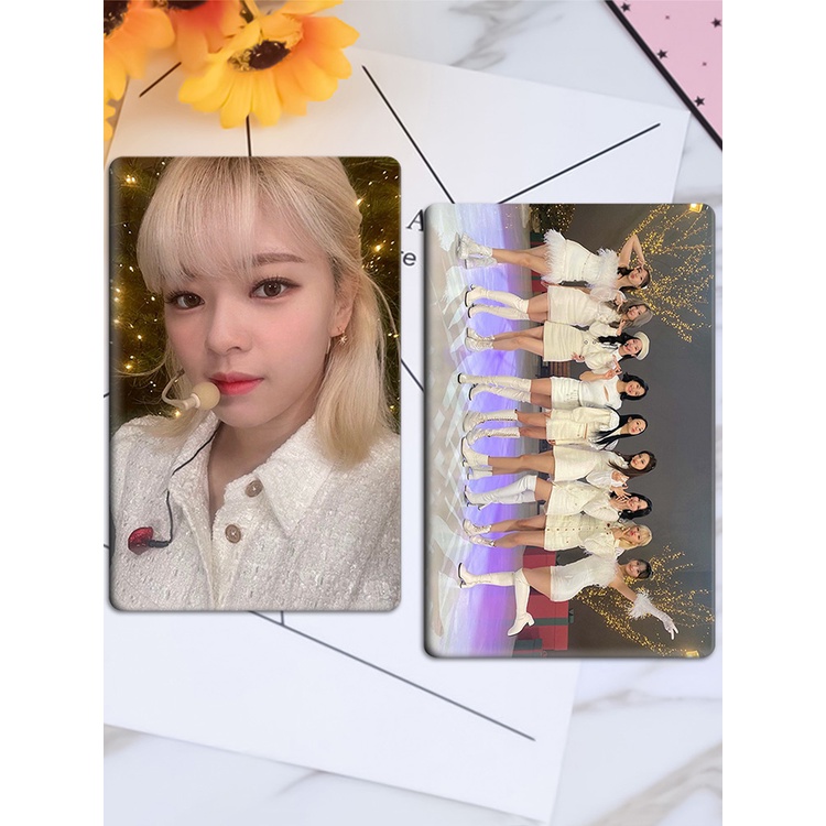 Set 10 Thẻ In Hình Nhóm Nhạc TWICE 4th BEST ALBUM Độc Đáo
