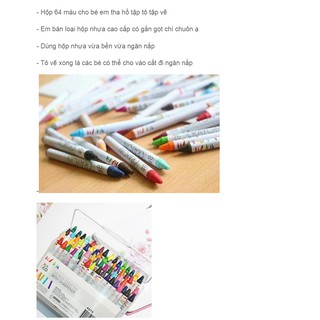 HỘP MÀU 64 CÂY CRAYOLA