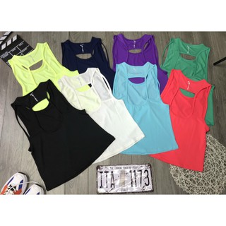 Áo Tank Top Thể Thao Nữ Áo Tập Gym Yoga Dạng Lưới