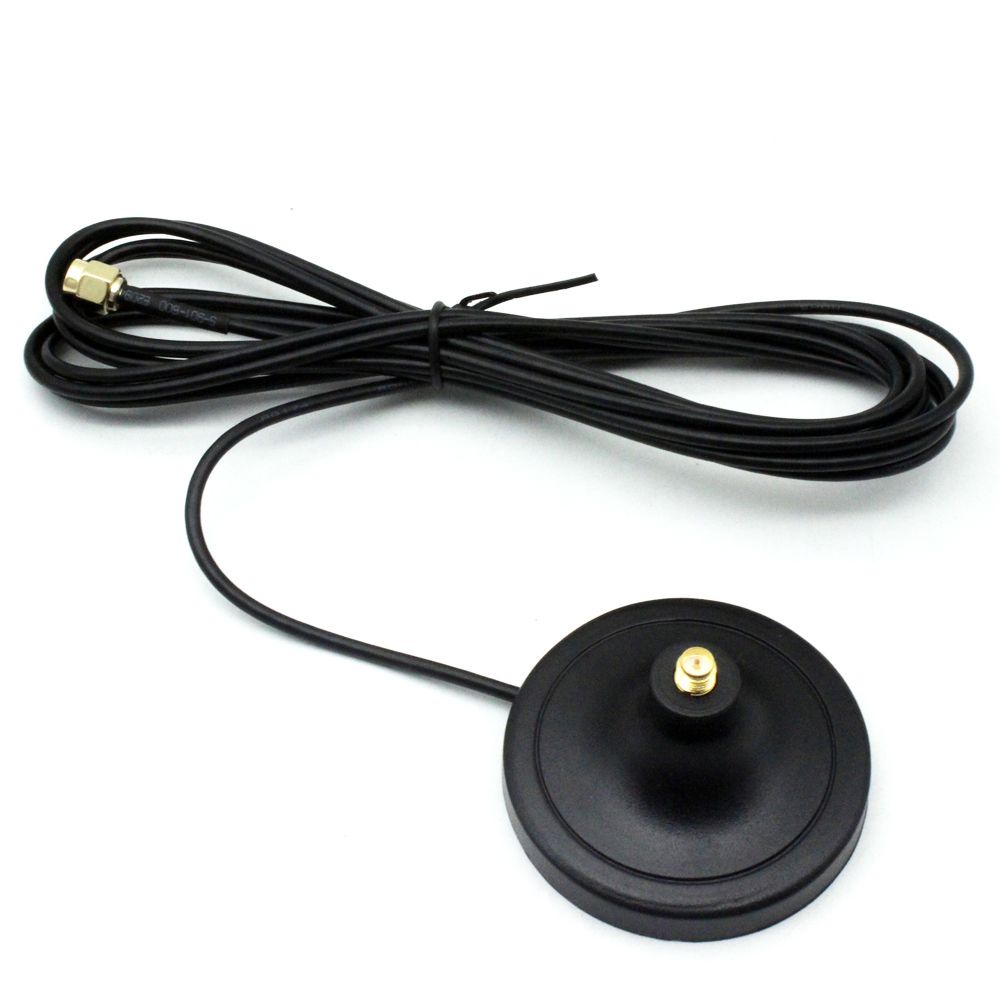 Dây cáp nối dài ăng ten wifi không dây rp-sma 300cm màu đen