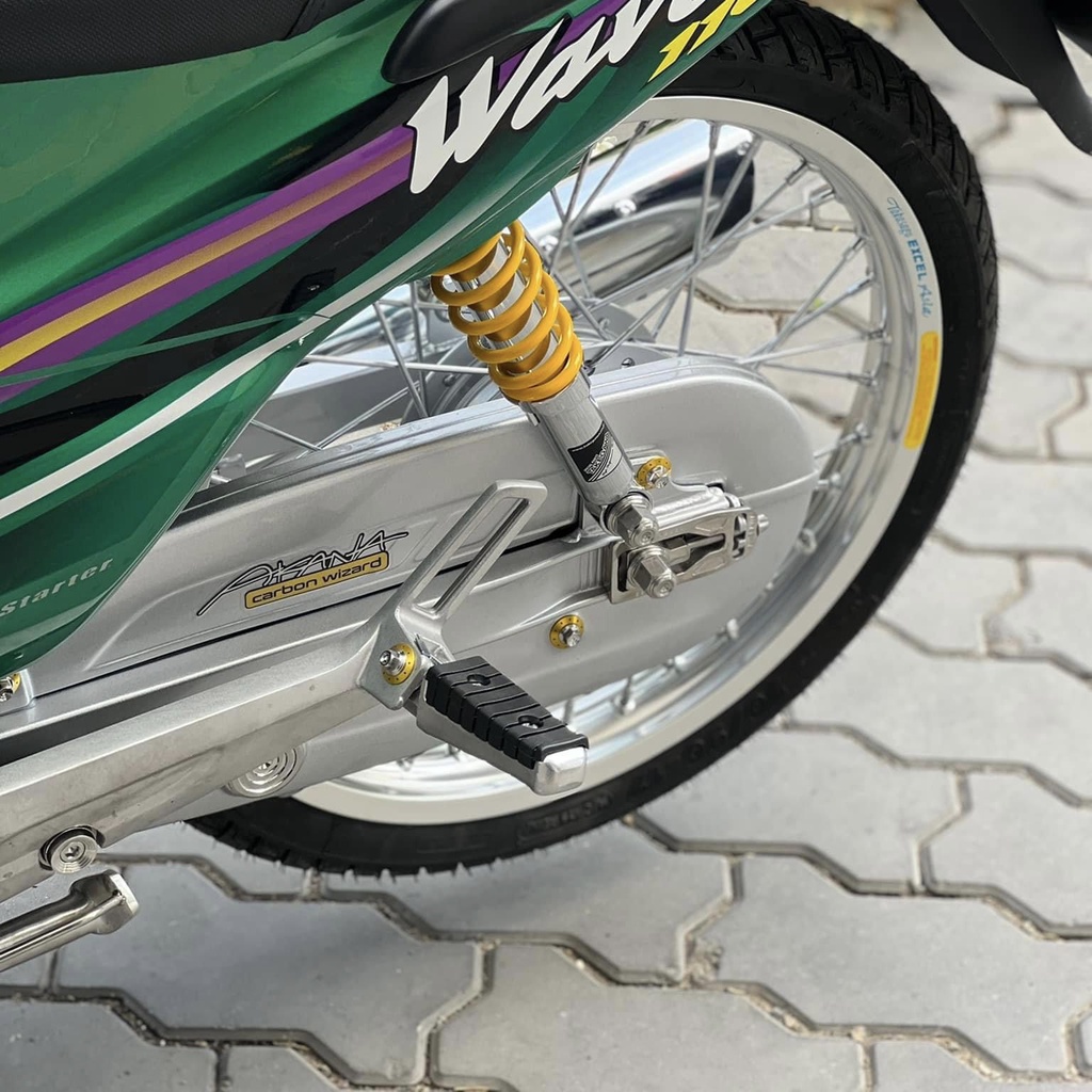 Gác Chân Honda Cánh Chim Gắn Wave Dream Future Và Các Dòng Xe Honda Khác