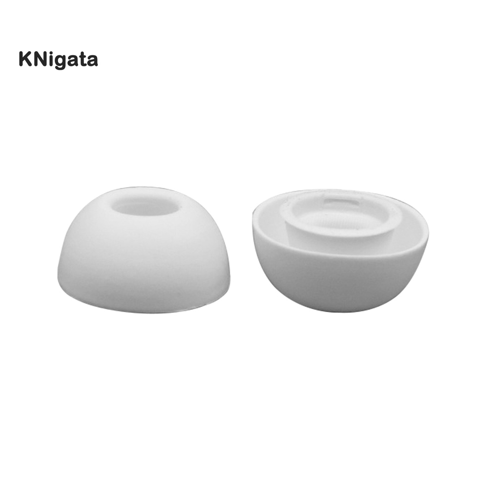 Cặp nút gắn tai nghe bằng Silicon mềm chống bụi và chống trượt thoải mái phù hợp cho Airpods Pro