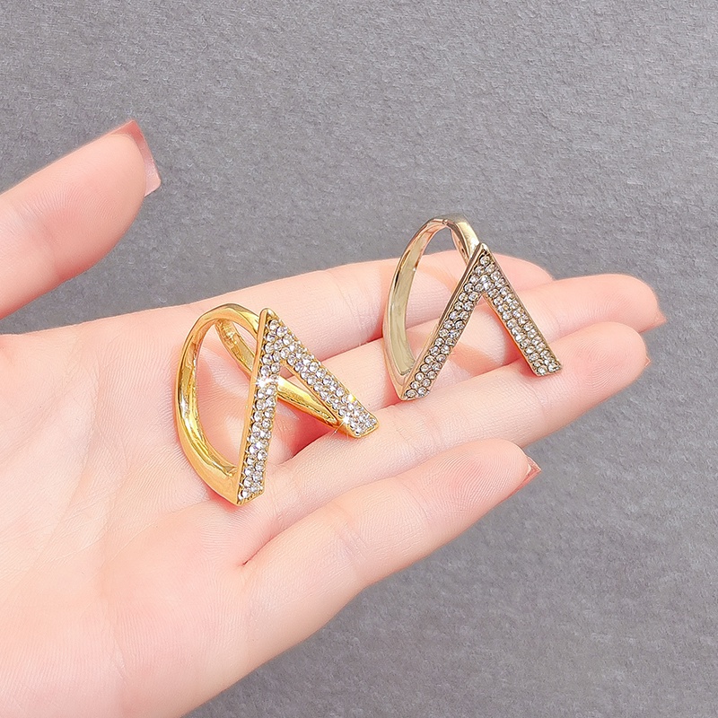 Trâm cài khăn choàng lụa JIUDUOLAN hình chữ V độc đáo đơn giản thanh lịch đa năng